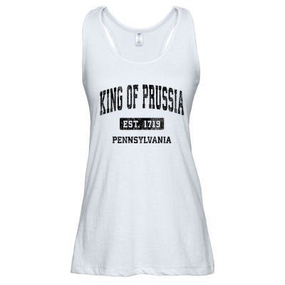 King Of Prussia Pennsylvania Pa Vintage Established Athletic Sports Ladies Essential Flowy Tank