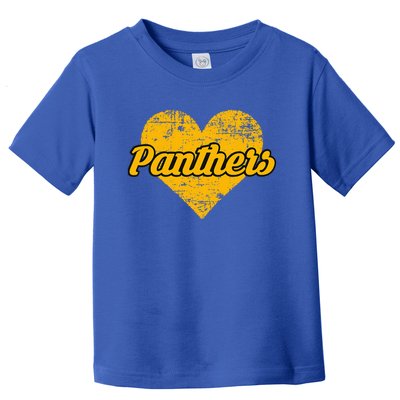 Klein Oak Panther Over Heart Toddler T-Shirt