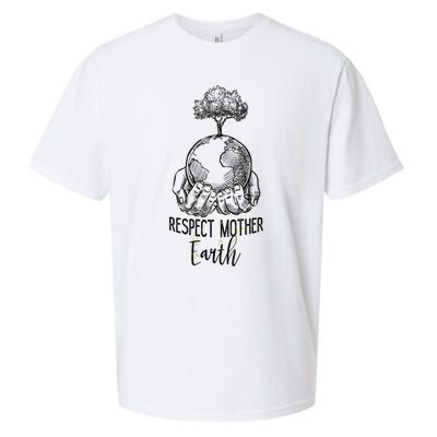 Keep Our Planet Clean Respect Mother Earth Environtal Great Gift Sueded Cloud Jersey T-Shirt