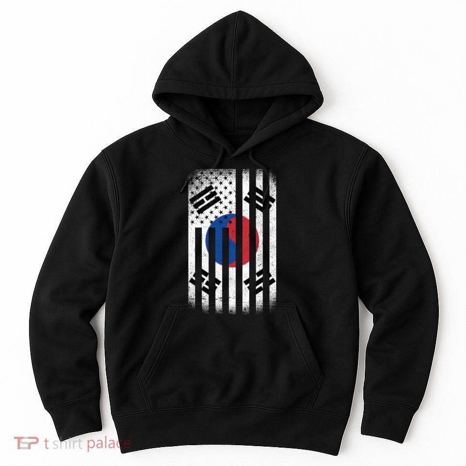 Vintage Korean Flag Hoodie