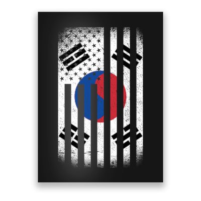 Vintage Korean Flag Poster