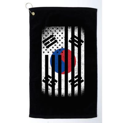 Vintage Korean Flag Golf Towel