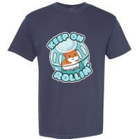 Keep On Rolling Cute Hamster Hammy Owner Pet Lover Gift Garment-Dyed Heavyweight T-Shirt