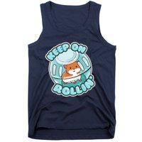 Keep On Rolling Cute Hamster Hammy Owner Pet Lover Gift Tank Top