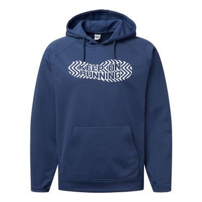 Keep On Running Performance Fleece Hoodie