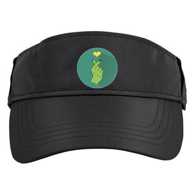 Korean Heart Zombie Adult Drive Performance Visor