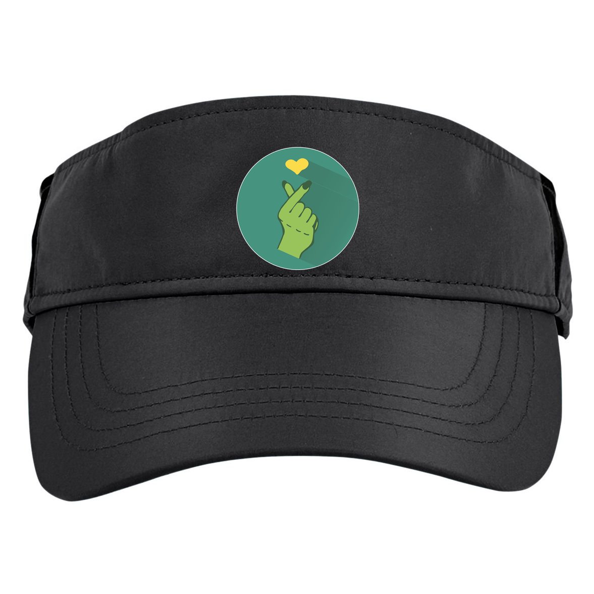 Korean Heart Zombie Adult Drive Performance Visor