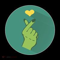 Korean Heart Zombie 16 in Basic Backpack