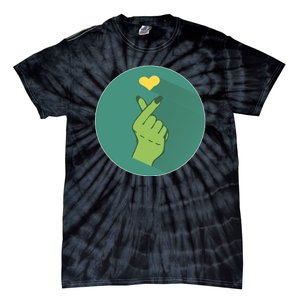 Korean Heart Zombie Tie-Dye T-Shirt