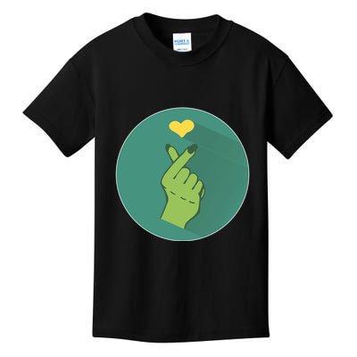 Korean Heart Zombie Kids T-Shirt
