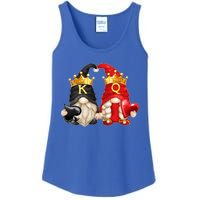 King Of Spades And Queen Of Hearts Valentines Day Gnomes Meaningful Gift Ladies Essential Tank