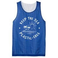 Keep Our Sea Plastic Free Ecogiftfriendly Ocean Fan Gift Mesh Reversible Basketball Jersey Tank