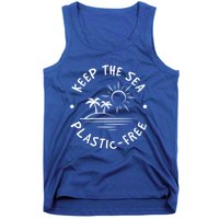 Keep Our Sea Plastic Free Ecogiftfriendly Ocean Fan Gift Tank Top