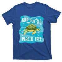 Keep Our Sea Plastic Free Ocean Sea Turtle Great Gift T-Shirt