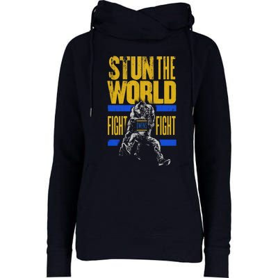 Kevin Owens Stun The World Womens Funnel Neck Pullover Hood