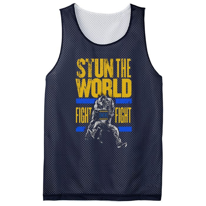 Kevin Owens Stun The World Mesh Reversible Basketball Jersey Tank