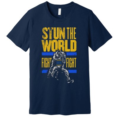 Kevin Owens Stun The World Premium T-Shirt