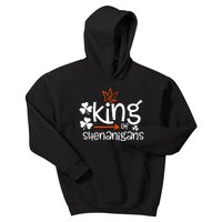 King Of Shenanigans Irish Fun Matching Family Patricks Gift Kids Hoodie