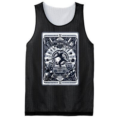 King Of Street Mesh Reversible Basketball Jersey Tank