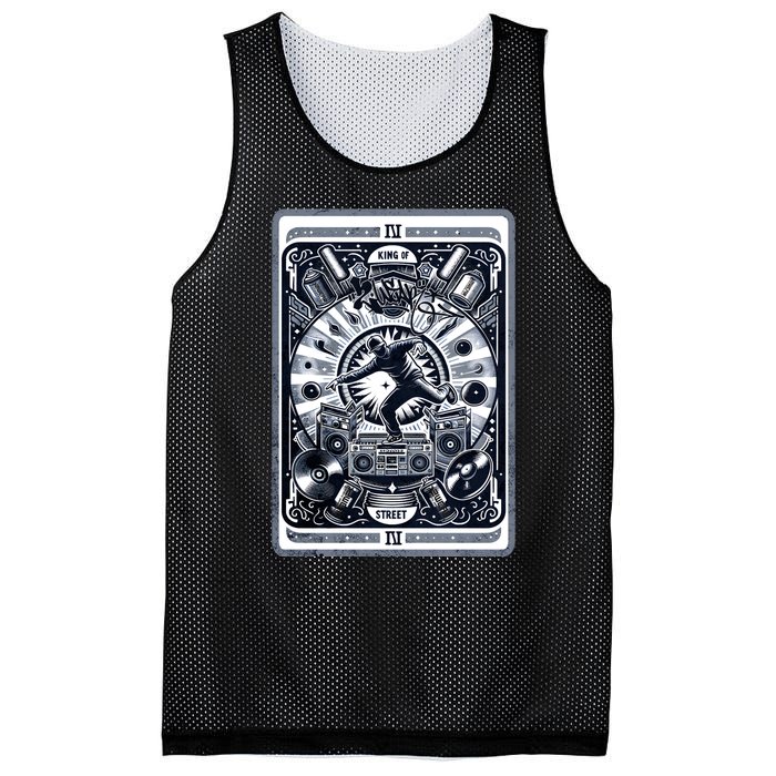 King Of Street Mesh Reversible Basketball Jersey Tank