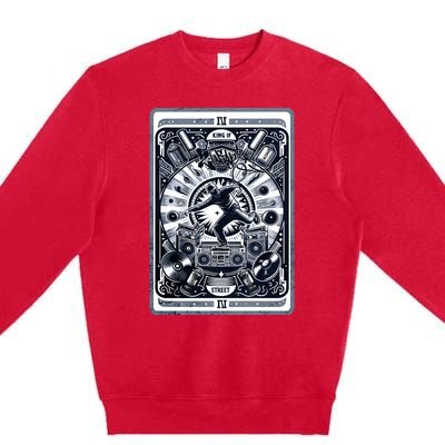 King Of Street Premium Crewneck Sweatshirt