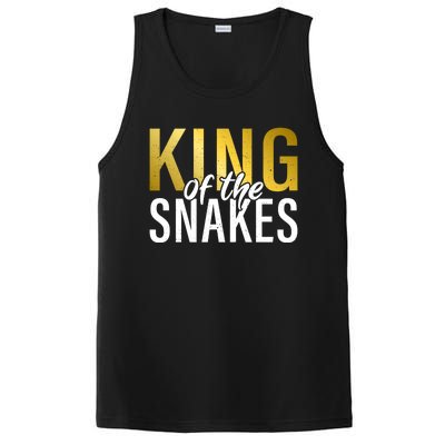 King Of The Snakes Dad Snake Lover Gift PosiCharge Competitor Tank