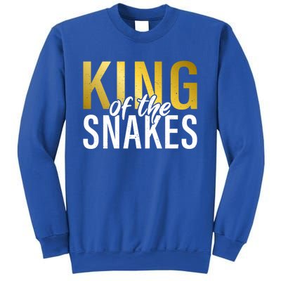 King Of The Snakes Dad Snake Lover Gift Sweatshirt