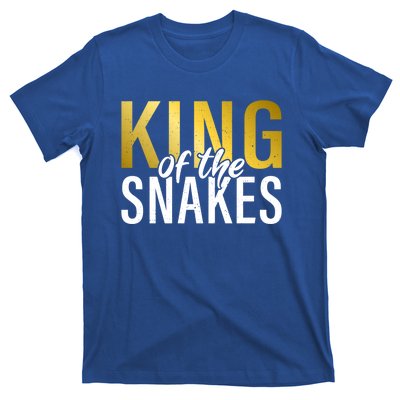 King Of The Snakes Dad Snake Lover Gift T-Shirt