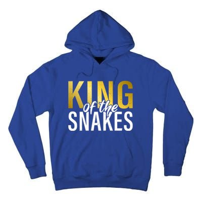 King Of The Snakes Dad Snake Lover Gift Tall Hoodie