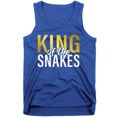 King Of The Snakes Dad Snake Lover Gift Tank Top