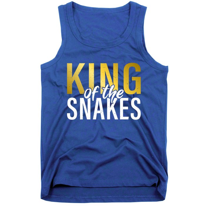 King Of The Snakes Dad Snake Lover Gift Tank Top