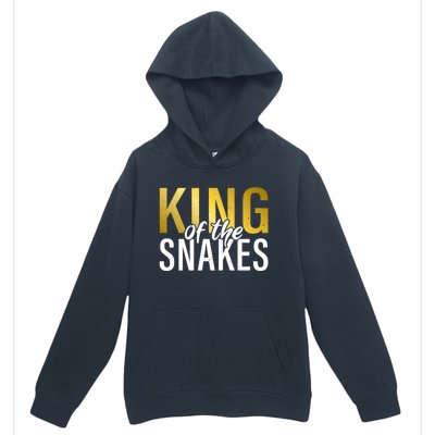 King Of The Snakes Dad Snake Lover Gift Urban Pullover Hoodie