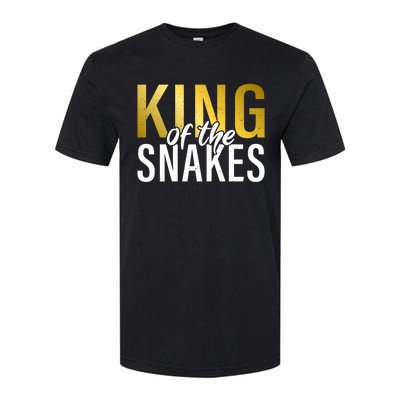 King Of The Snakes Dad Snake Lover Gift Softstyle CVC T-Shirt