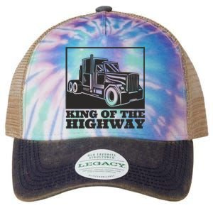 King Of The Highway Trucker Legacy Tie Dye Trucker Hat