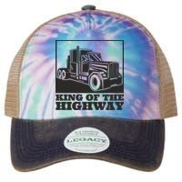 King Of The Highway Trucker Legacy Tie Dye Trucker Hat