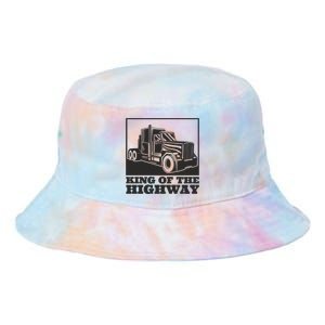 King Of The Highway Trucker Tie Dye Newport Bucket Hat