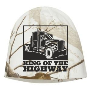 King Of The Highway Trucker Kati - Camo Knit Beanie