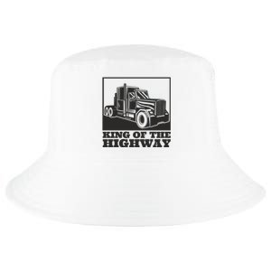 King Of The Highway Trucker Cool Comfort Performance Bucket Hat