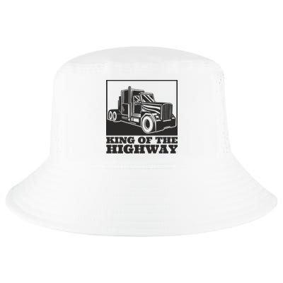 King Of The Highway Trucker Cool Comfort Performance Bucket Hat