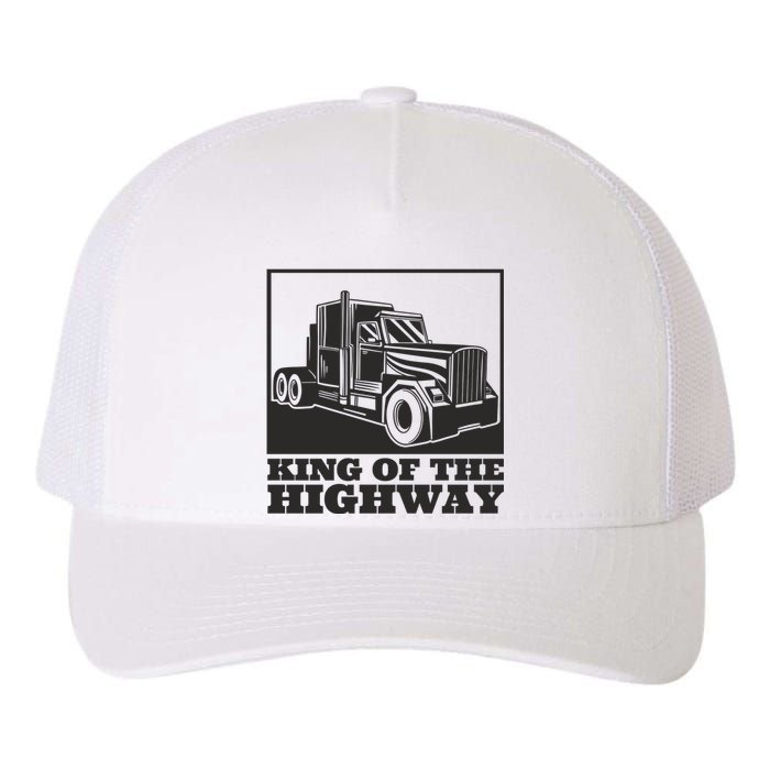 King Of The Highway Trucker Yupoong Adult 5-Panel Trucker Hat