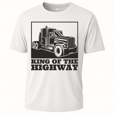 King Of The Highway Trucker Cooling Performance Crew T-Shirt