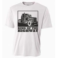 King Of The Highway Trucker Cooling Performance Crew T-Shirt