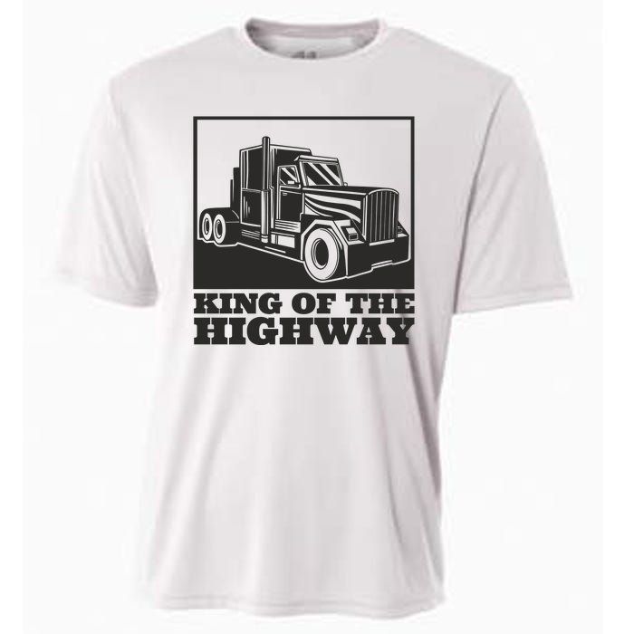 King Of The Highway Trucker Cooling Performance Crew T-Shirt