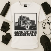 King Of The Highway Trucker Performance Shirt