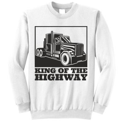 King Of The Highway Trucker Sweatshirt