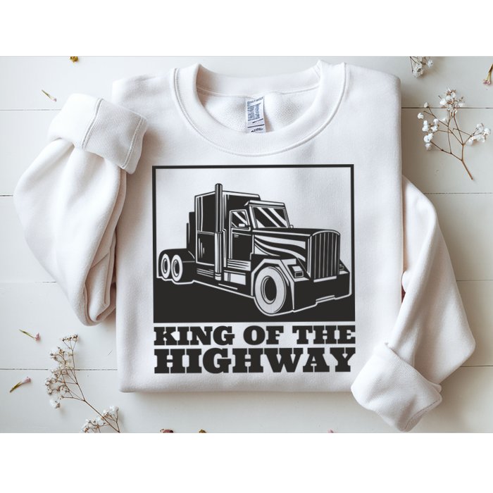 King Of The Highway Trucker Sweatshirt