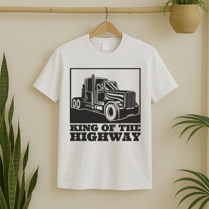 King Of The Highway Trucker T-Shirt