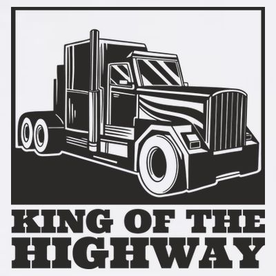 King Of The Highway Trucker T-Shirt