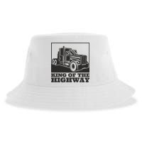 King Of The Highway Trucker Sustainable Bucket Hat