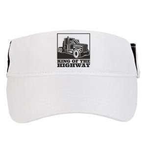 King Of The Highway Trucker Adult Drive Performance Visor